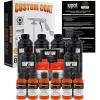 imageCustom Shop Safety Orange Urethane SprayOn Truck Bed Liner Kit and Custom Coat Spray Gun with Regulator 6 Liters