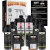 imageUPol Raptor 4 Quart Kit  Black Urethane SprayOn Truck Bed Liner Kit Custom Coat Spray Gun with Regulator  Bonus Aerosol Bedliner Can8 Quart Kit