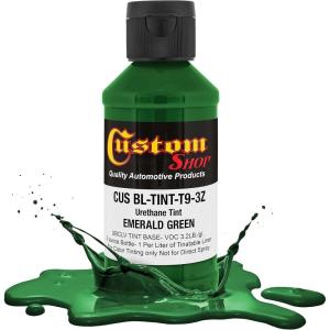 imageCustom Coat 3 Ounce GM White Color Urethane Tint Concentrate for Tinting Truck Bed Liner Coatings Pack of 4  Proportioned for Use in Most Tintable Bedliner and Epoxy ResinsEmerald Green