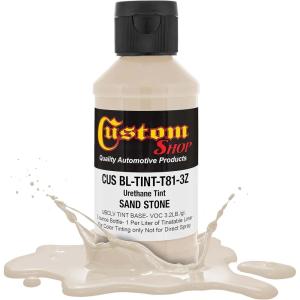 imageCustom Coat Camouflage Series 3 Ounce Olive Drab Federal Standard Color 34094 Urethane Tint Concentrate for Tinting Truck Bed Liner Coatings  Epoxy ResinSandstone