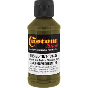 imageCustom Coat Camouflage Series 3 Ounce Olive Drab Federal Standard Color 34094 Urethane Tint Concentrate for Tinting Truck Bed Liner Coatings  Epoxy ResinOlive Green