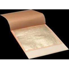 imageCustom Shop 12 Karat WhiteGold Leaf 1 Book of 25 Patent Leaves