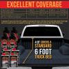 imageCustom Coat Federal Standard Color  25045 Insignia Blue T85 Urethane RollOn BrushOn or SprayOn Truck Bed Liner 1 Gallon Kit with Roller Applicator Kit  Textured Car Auto Protective Coating