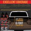 imageCustom Coat Federal Standard Color  30051 Camo Brown T77 Urethane RollOn BrushOn or SprayOn Truck Bed Liner 15 Gallon Kit with Roller Applicator Kit  Textured Auto Protective Coating