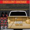 imageCustom Coat Federal Standard Color  30266 Golden Sand T96 Urethane RollOn BrushOn or SprayOn Truck Bed Liner 2 Quart Kit with Roller Applicator Kit  Textured Car Auto Protective Coating