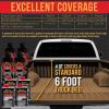imageCustom Coat Federal Standard Color  33105 Field Drab Brown T78 Urethane SprayOn Truck Bed Liner 1 Gallon Kit with Spray Gun and Regulator  Durable Textured Protective Coating  Easy Mix Car Auto