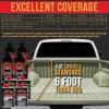 imageCustom Coat Federal Standard Color  34432 Gray Green T75 Urethane SprayOn Truck Bed Liner 15 Gallon Kit with Spray Gun and Regulator  Durable Textured Protective Coating  Car Auto