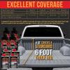 imageCustom Coat Federal Standard Color  36300 Aircraft Gray T92 Urethane RollOn BrushOn or SprayOn Truck Bed Liner 2 Quart Kit with Roller Applicator Kit  Textured Car Auto Protective Coating