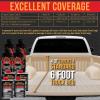 imageCustom Coat Federal Standard Color  36521 Frost Beige T84 Urethane SprayOn Truck Bed Liner 2 Gallon Kit with Spray Gun and Regulator  Durable Textured Protective Coating  Easy Mix Car Auto