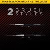 imageCustom Shop  00 Size Long Liner Pinstriping Brush  Beginners and Experts Enhanced Paint Loading Full Belly Design Long Handle Premium Squirrel Hair ampamp Nylon Wool 178quot Length Pack of 21  2 Scroll Brush