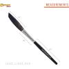 imageCustom Shop  00 Size Long Liner Pinstriping Brush  Beginners and Experts Enhanced Paint Loading Full Belly Design Long Handle Premium Squirrel Hair ampamp Nylon Wool 178quot Length Pack of 200 Long Liner Brush