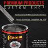 imageCustom Shop  Anthracite Gray Metallic  Hot Rod Flatz Flat Matte Satin Urethane Auto Paint  Complete Quart Paint Kit  Professional Low Sheen Automotive Car Truck Coating 41 Mix Ratio