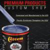 imageCustom Shop  Astro Blue Metallic  Hot Rod Flatz Flat Matte Satin Urethane Auto Paint  Complete Quart Paint Kit  Professional Low Sheen Automotive Car Truck Coating 41 Mix Ratio