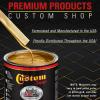 imageCustom Shop  Autumn Gold Metallic  Hot Rod Flatz Flat Matte Satin Urethane Auto Paint  Complete Quart Paint Kit  Professional Low Sheen Automotive Car Truck Coating 41 Mix Ratio