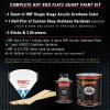 imageCustom Shop  Azure Blue Metallic  Hot Rod Flatz Flat Matte Satin Urethane Auto Paint  Complete Quart Paint Kit  Professional Low Sheen Automotive Car Truck Coating 41 Mix Ratio