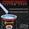 imageCustom Shop  Baby Blue  Hot Rod Flatz Flat Matte Satin Urethane Auto Paint  Complete Gallon Paint Kit  Professional Low Sheen Automotive Car Truck Coating 41 Mix Ratio