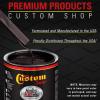 imageCustom Shop  Black Cherry Pearl  Hot Rod Flatz Flat Matte Satin Urethane Auto Paint  Complete Gallon Paint Kit  Professional Low Sheen Automotive Car Truck Coating 41 Mix Ratio