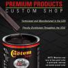 imageCustom Shop  Black Cherry Pearl  Hot Rod Flatz Flat Matte Satin Urethane Auto Paint  Complete Quart Paint Kit  Professional Low Sheen Automotive Car Truck Coating 41 Mix Ratio