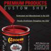 imageCustom Shop  Blood Red  Hot Rod Flatz Flat Matte Satin Urethane Auto Paint  Complete Quart Paint Kit  Professional Low Sheen Automotive Car Truck Coating 41 Mix Ratio
