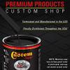 imageCustom Shop  Boulevard Black  Hot Rod Flatz Flat Matte Satin Urethane Auto Paint  Complete Gallon Paint Kit  Professional Low Sheen Automotive Car Truck Coating 41 Mix Ratio