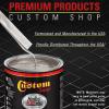 imageCustom Shop  Bright Silver Metallic  Hot Rod Flatz Flat Matte Satin Urethane Auto Paint  Complete Quart Paint Kit  Professional Low Sheen Automotive Car Truck Coating 41 Mix Ratio