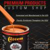 imageCustom Shop  California Orange  Hot Rod Flatz Flat Matte Satin Urethane Auto Paint  Complete Quart Paint Kit  Professional Low Sheen Automotive Car Truck Coating 41 Mix Ratio