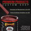 imageCustom Shop  Carnival Red Pearl  Hot Rod Flatz Flat Matte Satin Urethane Auto Paint  Complete Gallon Paint Kit  Professional Low Sheen Automotive Car Truck Coating 41 Mix Ratio