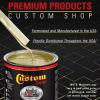 imageCustom Shop  Champagne Gold Metallic  Hot Rod Flatz Flat Matte Satin Urethane Auto Paint  Complete Gallon Paint Kit  Professional Low Sheen Automotive Car Truck Coating 41 Mix Ratio