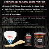 imageCustom Shop  Champagne Gold Metallic  Hot Rod Flatz Flat Matte Satin Urethane Auto Paint  Complete Quart Paint Kit  Professional Low Sheen Automotive Car Truck Coating 41 Mix Ratio