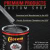imageCustom Shop  Charcoal Gray Firemist  Hot Rod Flatz Flat Matte Satin Urethane Auto Paint  Complete Quart Paint Kit  Professional Low Sheen Automotive Car Truck Coating 41 Mix Ratio