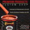 imageCustom Shop  Charger Orange  Hot Rod Flatz Flat Matte Satin Urethane Auto Paint  Complete Gallon Paint Kit  Professional Low Sheen Automotive Car Truck Coating 41 Mix Ratio