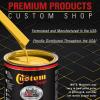 imageCustom Shop  Citrus Yellow  Hot Rod Flatz Flat Matte Satin Urethane Auto Paint  Complete Gallon Paint Kit  Professional Low Sheen Automotive Car Truck Coating 41 Mix Ratio