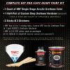 imageCustom Shop  Citrus Yellow  Hot Rod Flatz Flat Matte Satin Urethane Auto Paint  Complete Quart Paint Kit  Professional Low Sheen Automotive Car Truck Coating 41 Mix Ratio
