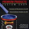 imageCustom Shop  Cobalt Blue Firemist  Hot Rod Flatz Flat Matte Satin Urethane Auto Paint  Complete Gallon Paint Kit  Professional Low Sheen Automotive Car Truck Coating 41 Mix Ratio