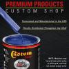 imageCustom Shop  Cobalt Blue Firemist  Hot Rod Flatz Flat Matte Satin Urethane Auto Paint  Complete Quart Paint Kit  Professional Low Sheen Automotive Car Truck Coating 41 Mix Ratio