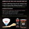 imageCustom Shop  Copper Pearl  Hot Rod Flatz Flat Matte Satin Urethane Auto Paint  Complete Gallon Paint Kit  Professional Low Sheen Automotive Car Truck Coating 41 Mix Ratio