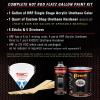 imageCustom Shop  Corvette Red  Hot Rod Flatz Flat Matte Satin Urethane Auto Paint  Complete Gallon Paint Kit  Professional Low Sheen Automotive Car Truck Coating 41 Mix Ratio