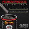 imageCustom Shop  Dark Charcoal Metallic  Hot Rod Flatz Flat Matte Satin Urethane Auto Paint  Complete Gallon Paint Kit  Professional Low Sheen Automotive Car Truck Coating 41 Mix Ratio
