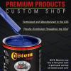 imageCustom Shop  Daytona Blue Metallic  Hot Rod Flatz Flat Matte Satin Urethane Auto Paint  Complete Gallon Paint Kit  Professional Low Sheen Automotive Car Truck Coating 41 Mix Ratio