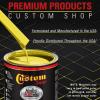 imageCustom Shop  Daytona Yellow  Hot Rod Flatz Flat Matte Satin Urethane Auto Paint  Complete Quart Paint Kit  Professional Low Sheen Automotive Car Truck Coating 41 Mix Ratio