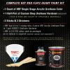 imageCustom Shop  Daytona Yellow  Hot Rod Flatz Flat Matte Satin Urethane Auto Paint  Complete Quart Paint Kit  Professional Low Sheen Automotive Car Truck Coating 41 Mix Ratio