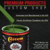 imageCustom Shop  Deere Green  Hot Rod Flatz Flat Matte Satin Urethane Auto Paint  Complete Quart Paint Kit  Professional Low Sheen Automotive Car Truck Coating 41 Mix Ratio