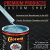 imageCustom Shop  Diamond Blue Metallic  Hot Rod Flatz Flat Matte Satin Urethane Auto Paint  Complete Quart Paint Kit  Professional Low Sheen Automotive Car Truck Coating 41 Mix Ratio
