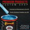 imageCustom Shop  Electric Blue Metallic  Hot Rod Flatz Flat Matte Satin Urethane Auto Paint  Complete Quart Paint Kit  Professional Low Sheen Automotive Car Truck Coating 41 Mix Ratio