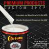imageCustom Shop  Ermine White  Hot Rod Flatz Flat Matte Satin Urethane Auto Paint  Complete Gallon Paint Kit  Professional Low Sheen Automotive Car Truck Coating 41 Mix Ratio