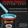 imageCustom Shop  Glacier Blue  Hot Rod Flatz Flat Matte Satin Urethane Auto Paint  Complete Gallon Paint Kit  Professional Low Sheen Automotive Car Truck Coating 41 Mix Ratio