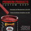 imageCustom Shop  Graphic Red  Hot Rod Flatz Flat Matte Satin Urethane Auto Paint  Complete Quart Paint Kit  Professional Low Sheen Automotive Car Truck Coating 41 Mix Ratio