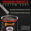 imageCustom Shop  Graphite Gray Metallic  Hot Rod Flatz Flat Matte Satin Urethane Auto Paint  Complete Gallon Paint Kit  Professional Low Sheen Automotive Car Truck Coating 41 Mix Ratio