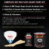 imageCustom Shop  Gulfstream Aqua Metallic  Hot Rod Flatz Flat Matte Satin Urethane Auto Paint  Complete Quart Paint Kit  Professional Low Sheen Automotive Car Truck Coating 41 Mix Ratio