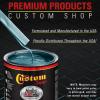 imageCustom Shop  Gulfstream Aqua Metallic  Hot Rod Flatz Flat Matte Satin Urethane Auto Paint  Complete Quart Paint Kit  Professional Low Sheen Automotive Car Truck Coating 41 Mix Ratio
